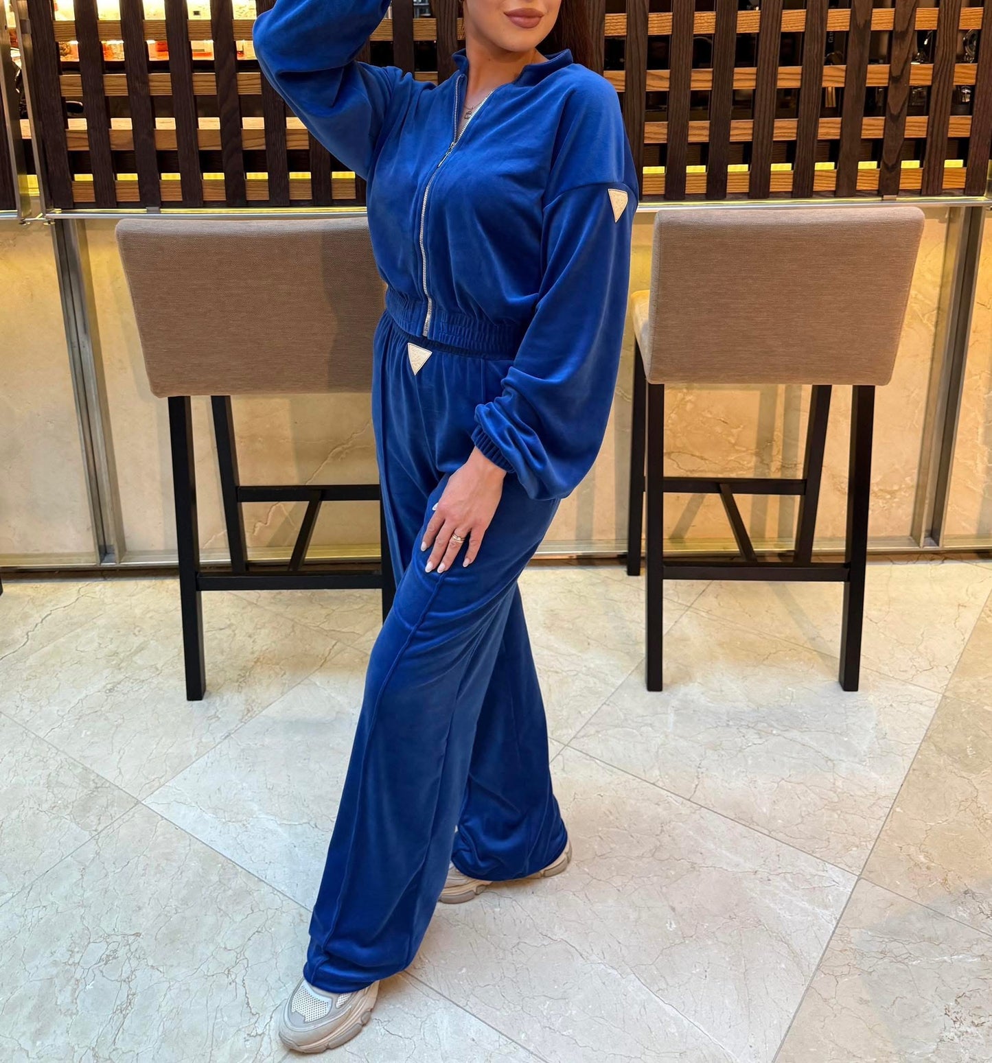 „Royal Sapphire“ velour set