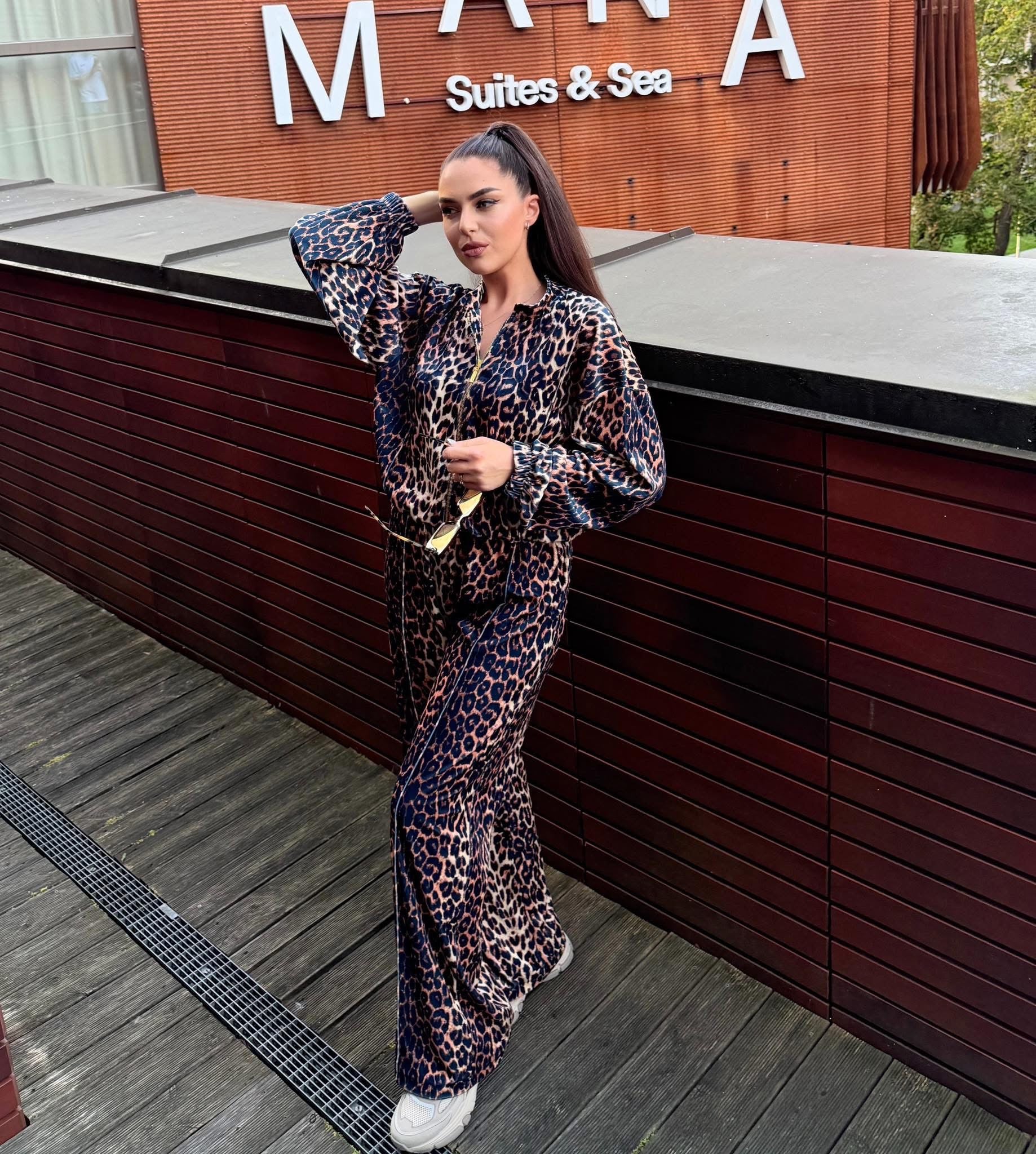 Leopardinis veliūrinis