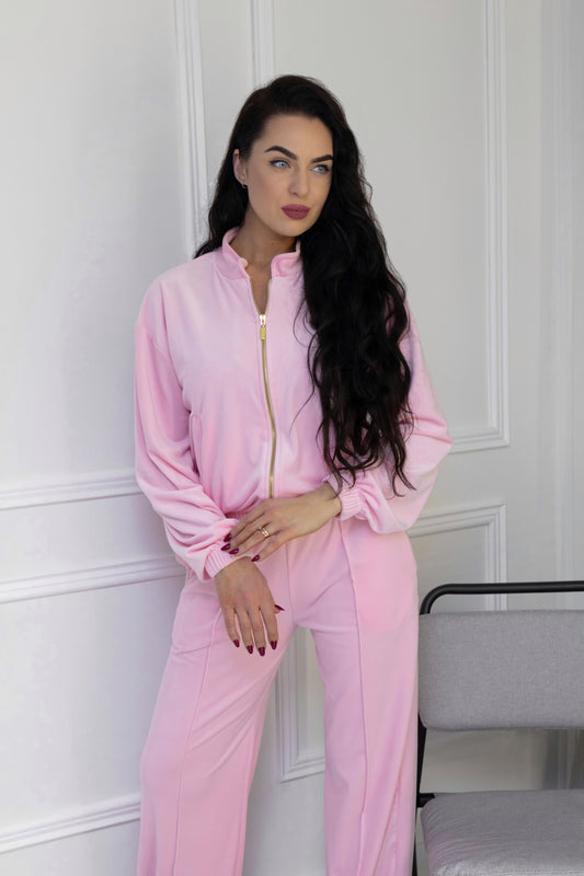“Baby pink” velour set
