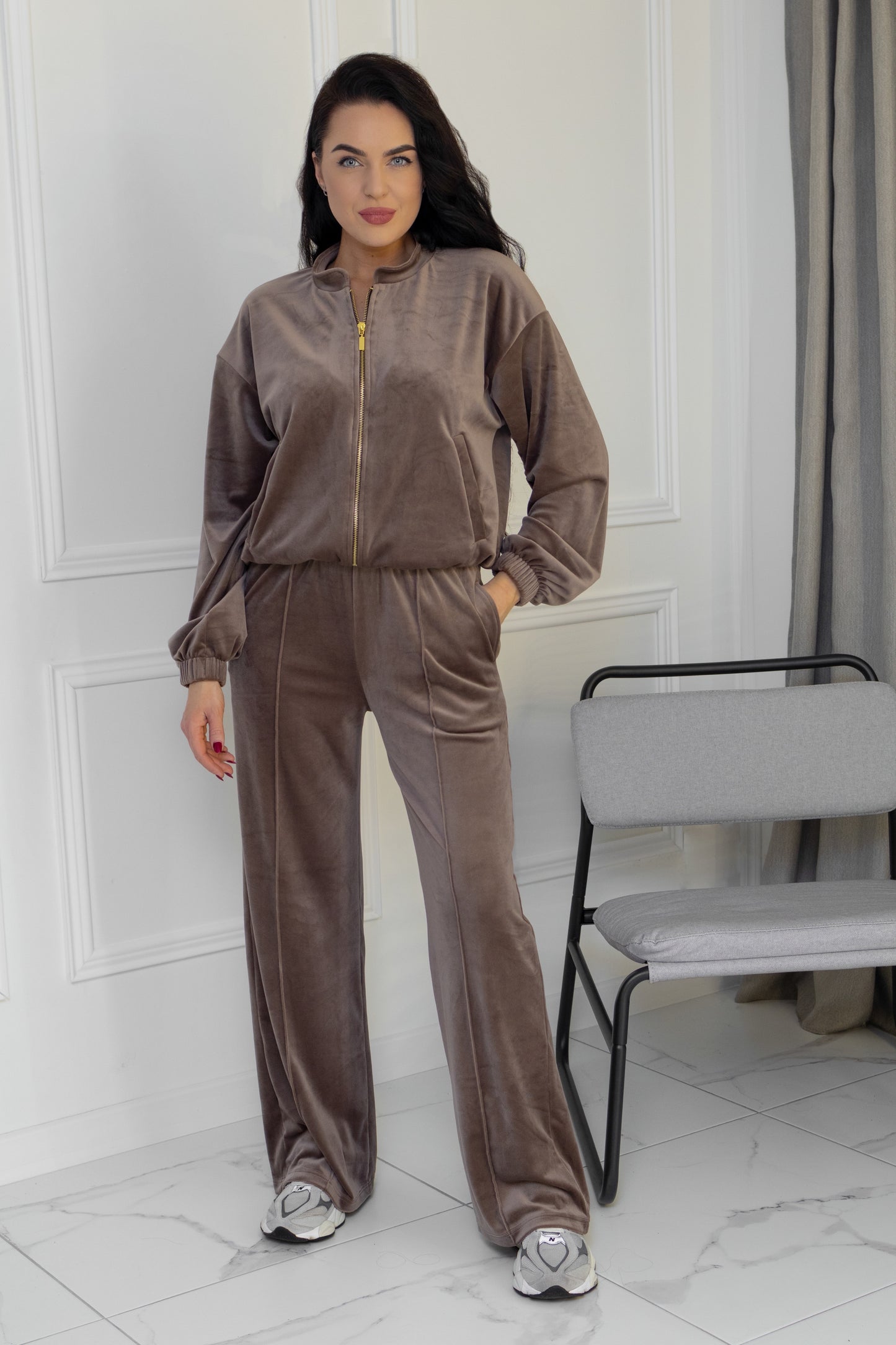 “Cappuccino” velour set