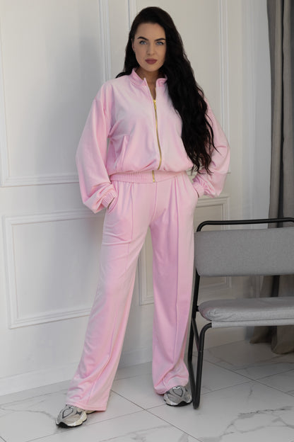 “Baby pink” velour set