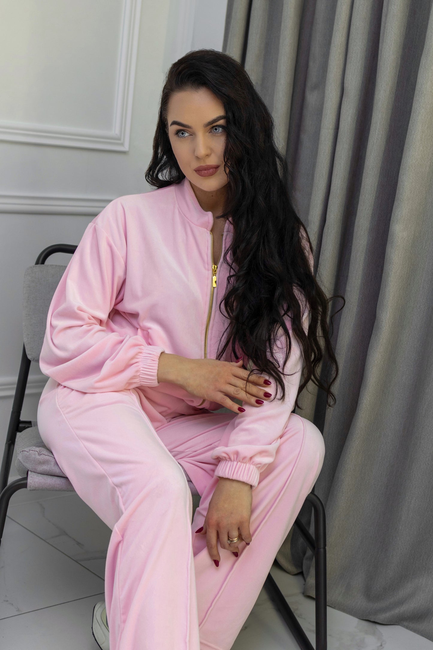 “Baby pink” velour set