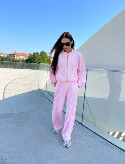 “Baby pink” velour set
