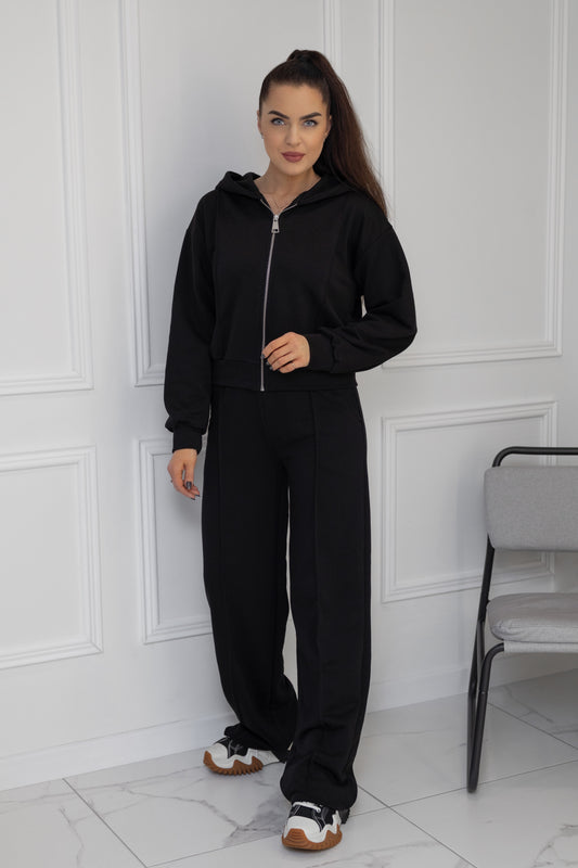Casual suit, without pockets “BLACK”